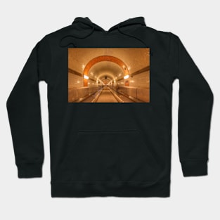 Old Elbe tunnel, Hamburg, Germany, Europe Hoodie